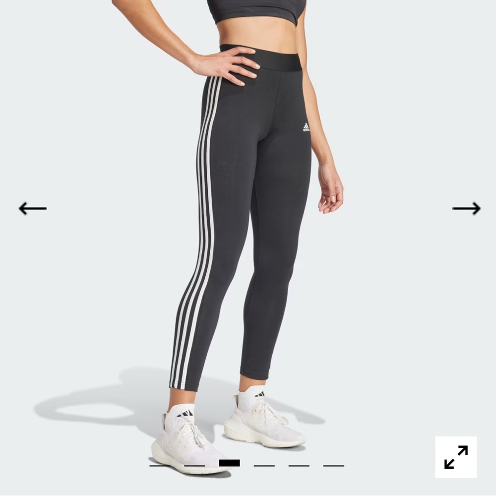 Adidas Climate 3 Stripes Leggings S